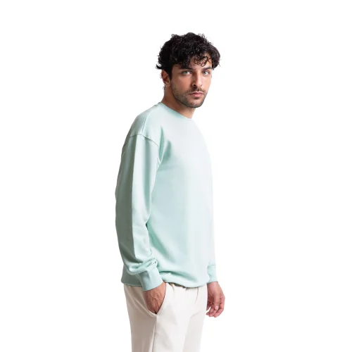 UNIQVIBE - Regular Organik Pamuklu Sweatshirt