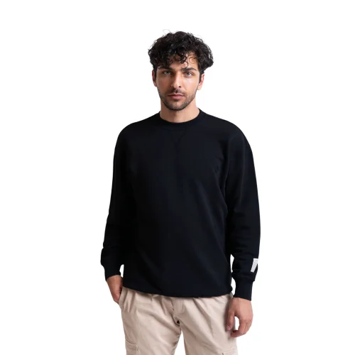 UNIQVIBE - Regular Organic Cotton Sweatshirt