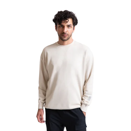 UNIQVIBE - Regular Organic Cotton Sweatshirt