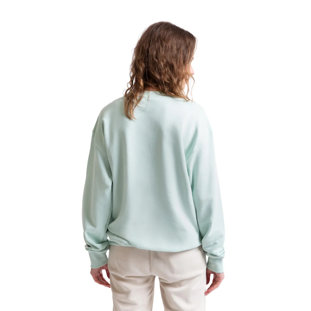 UNIQVIBE - Regular Organik Pamuklu Sweatshirt - Il