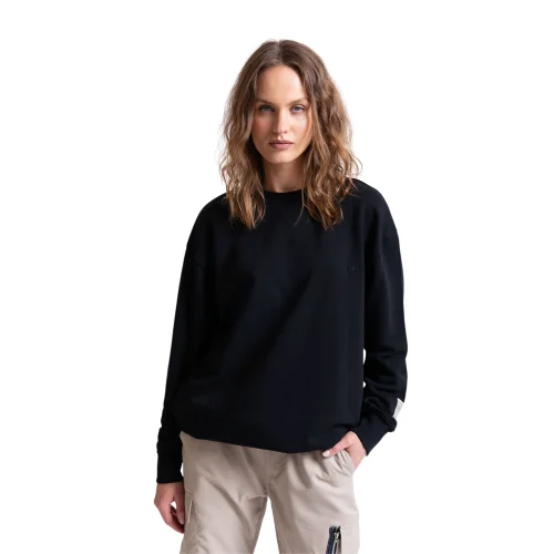 UNIQVIBE - Regular Organic Cotton Sweatshirt - Il