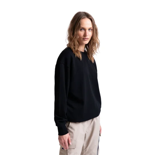 UNIQVIBE - Regular Organic Cotton Sweatshirt - Il