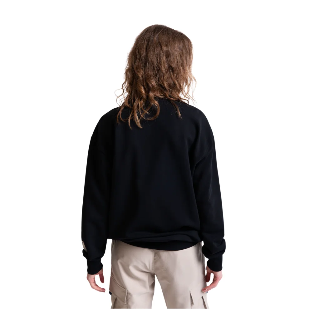 UNIQVIBE - Regular Organic Cotton Sweatshirt - Il