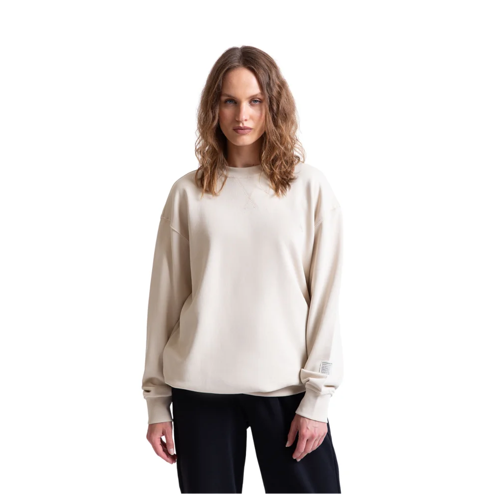 UNIQVIBE - Regular Organic Cotton Sweatshirt - Il