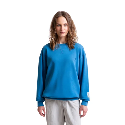 UNIQVIBE - Regular Organic Cotton Sweatshirt - Il