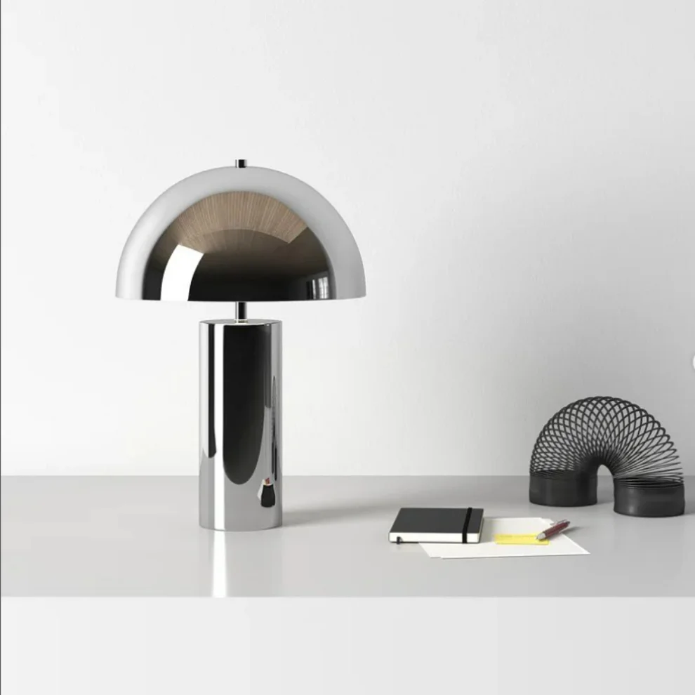 OBJEXOM - Fungi Chrome Table Lamp