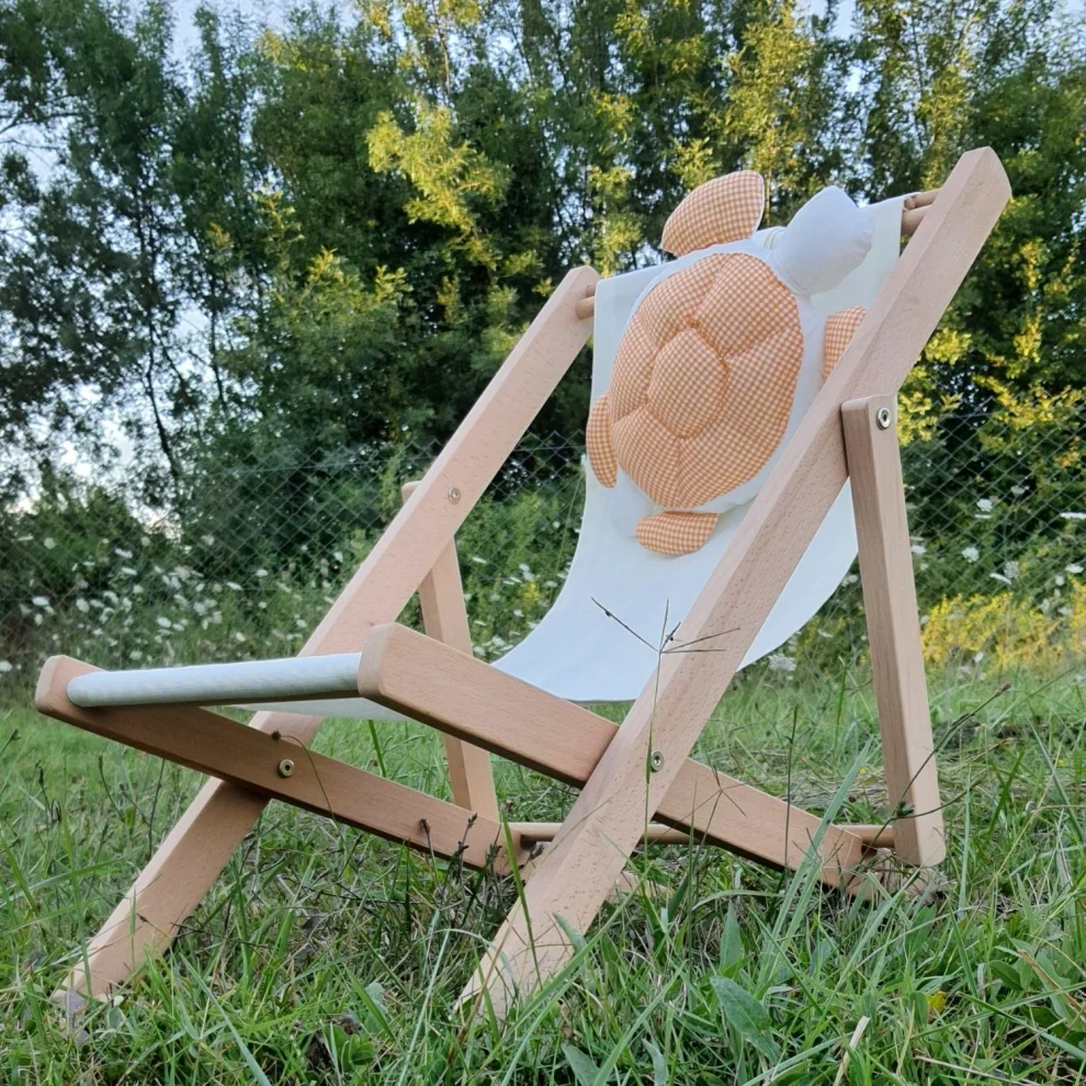 Dino Kids Furniture - Kids Long Chair Wood