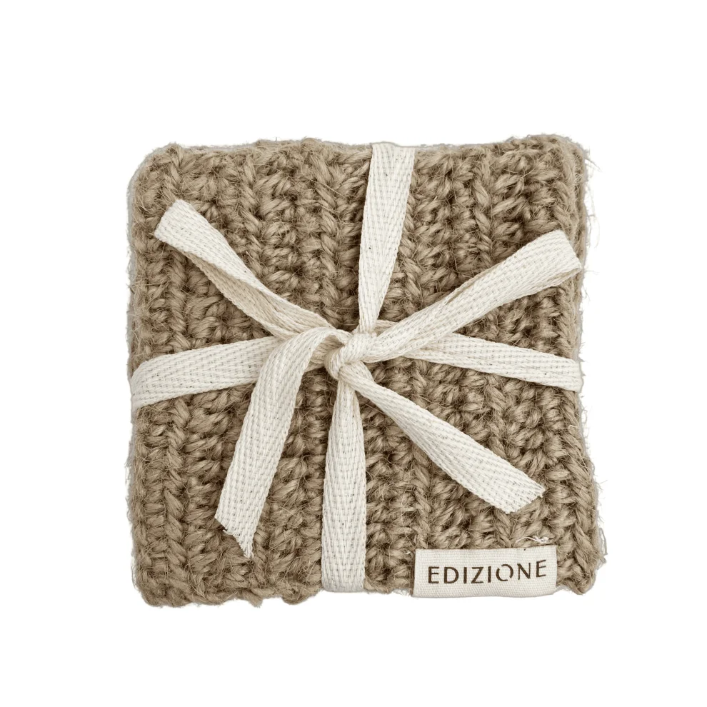 Edizione Living - Jute Coaster - Set Of 4