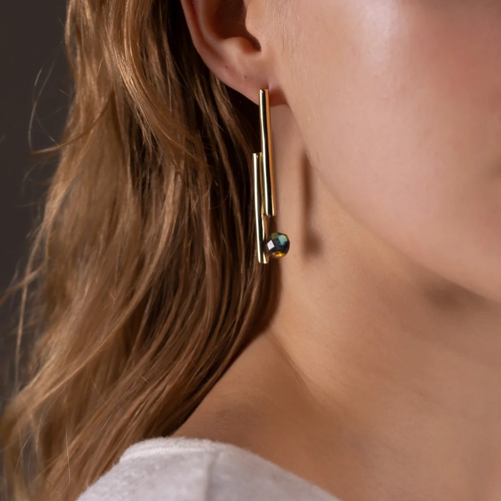 Sava - Duo Earrings