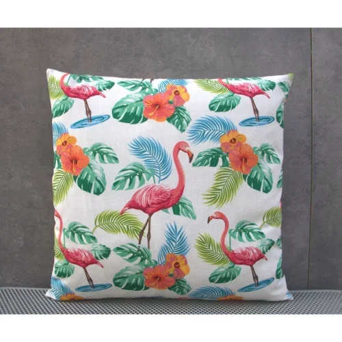 Dizayn Life - Flamingo Patterned Pillow