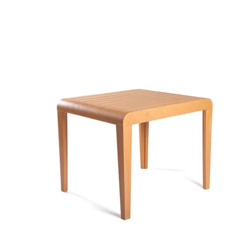 KYS Tasarım - Soft Garden Wooden Square Table