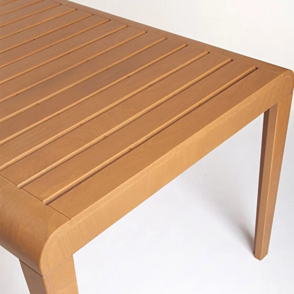 KYS Tasarım - Soft Garden Wooden Square Table