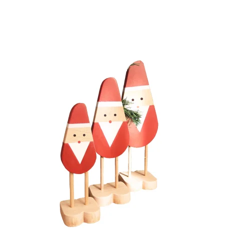 Oyuncu Kunduz Oyuncak - Noel Baba 3'lü Set Oyuncak