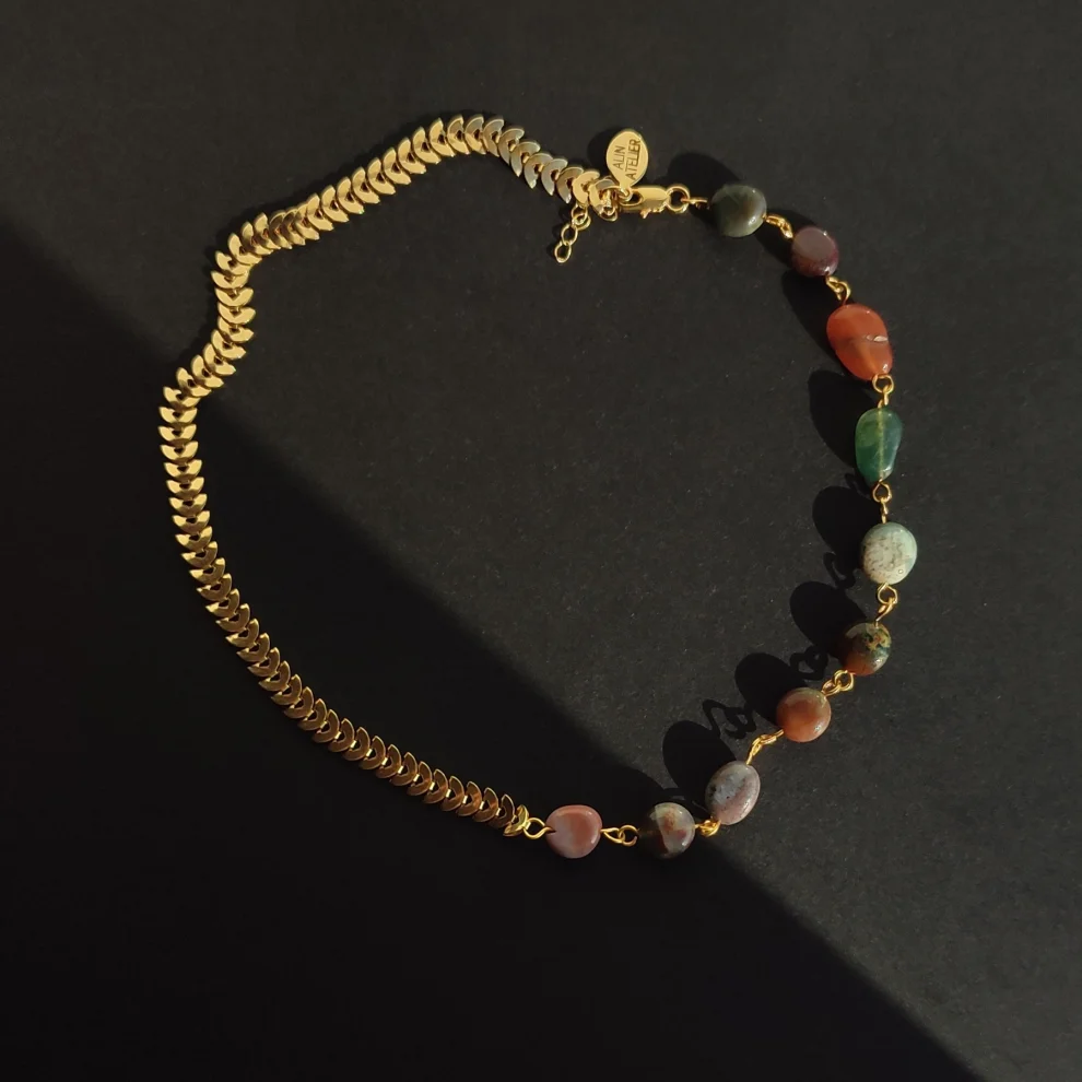 Alin Atelier - Abby Natural Stone Necklace