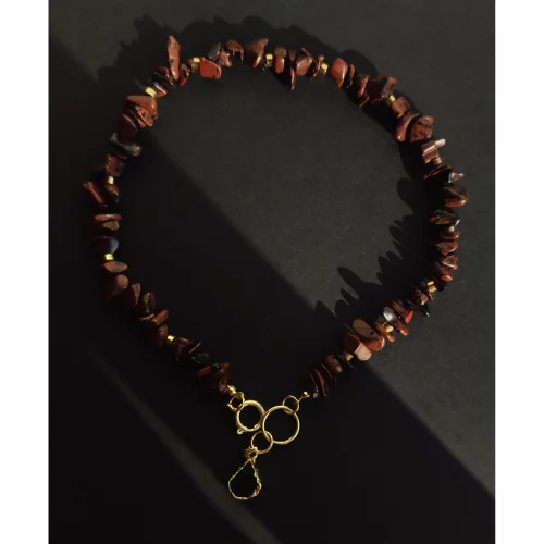 Alin Atelier - Obsidian Stone Necklace