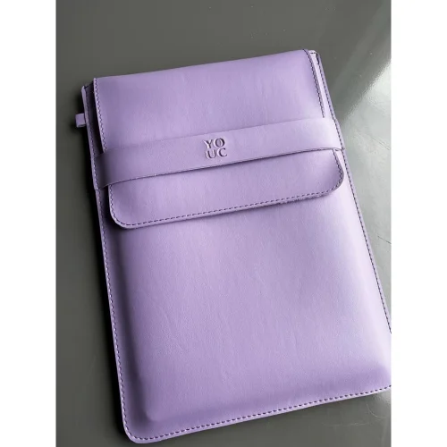 YOUC - Macbook Pro Air Waterproof Laptop Sleeve 13' 14' 15' Inch Notebook Vegan Faux Leather Bag M23