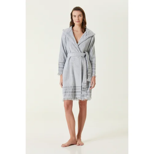 İrya - Chaletti Confetti Premium Bathrobe Rain