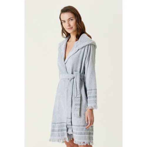 İrya - Chaletti Confetti Premium Bathrobe Rain