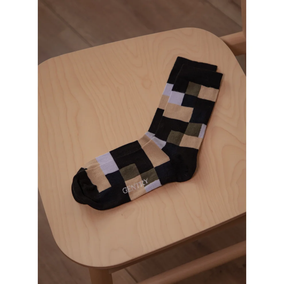 Gentry - Pixel Design Socks