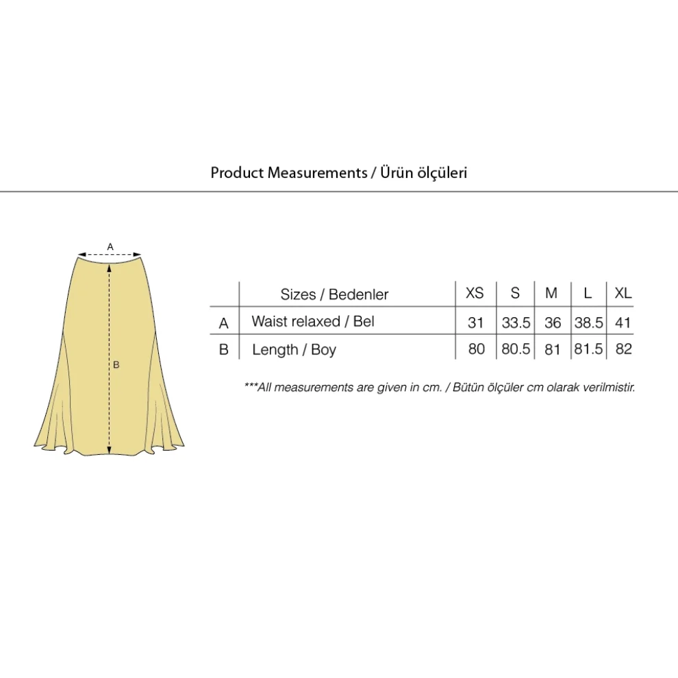 Sulh - Deepback Flared Skirt