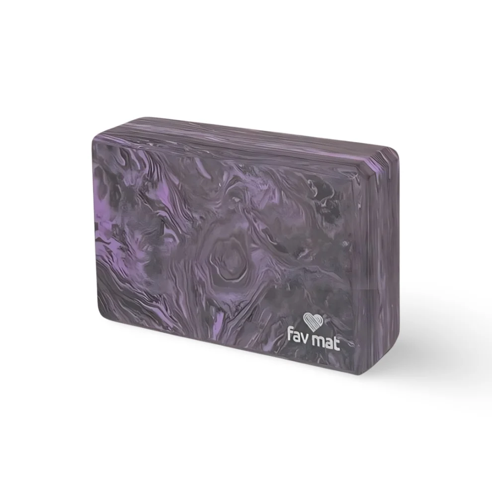 Fav Mat - Premium Foam Yoga Block - Soft & Strong