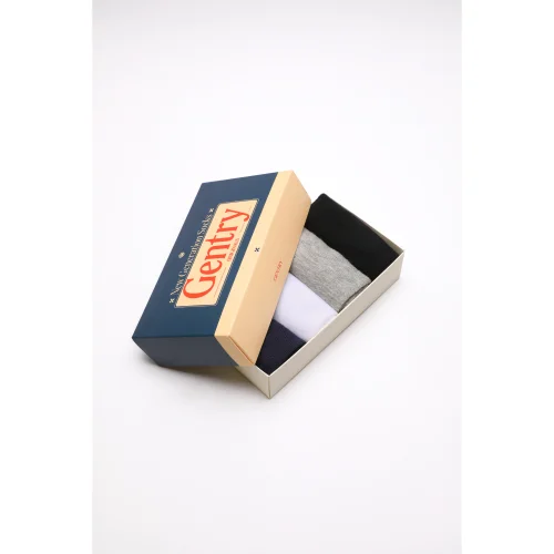 Gentry - Bamboo Sneaker (no Show) Sock Box (pack Of 4)