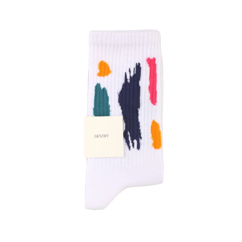 Gentry - Doodle Jump Pamuklu Soket Çorap