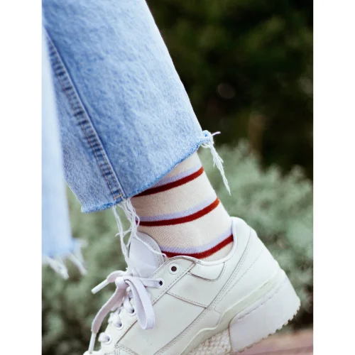 Gentry - Stripe Cotton Sock