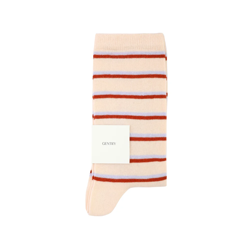 Gentry - Stripe Cotton Sock