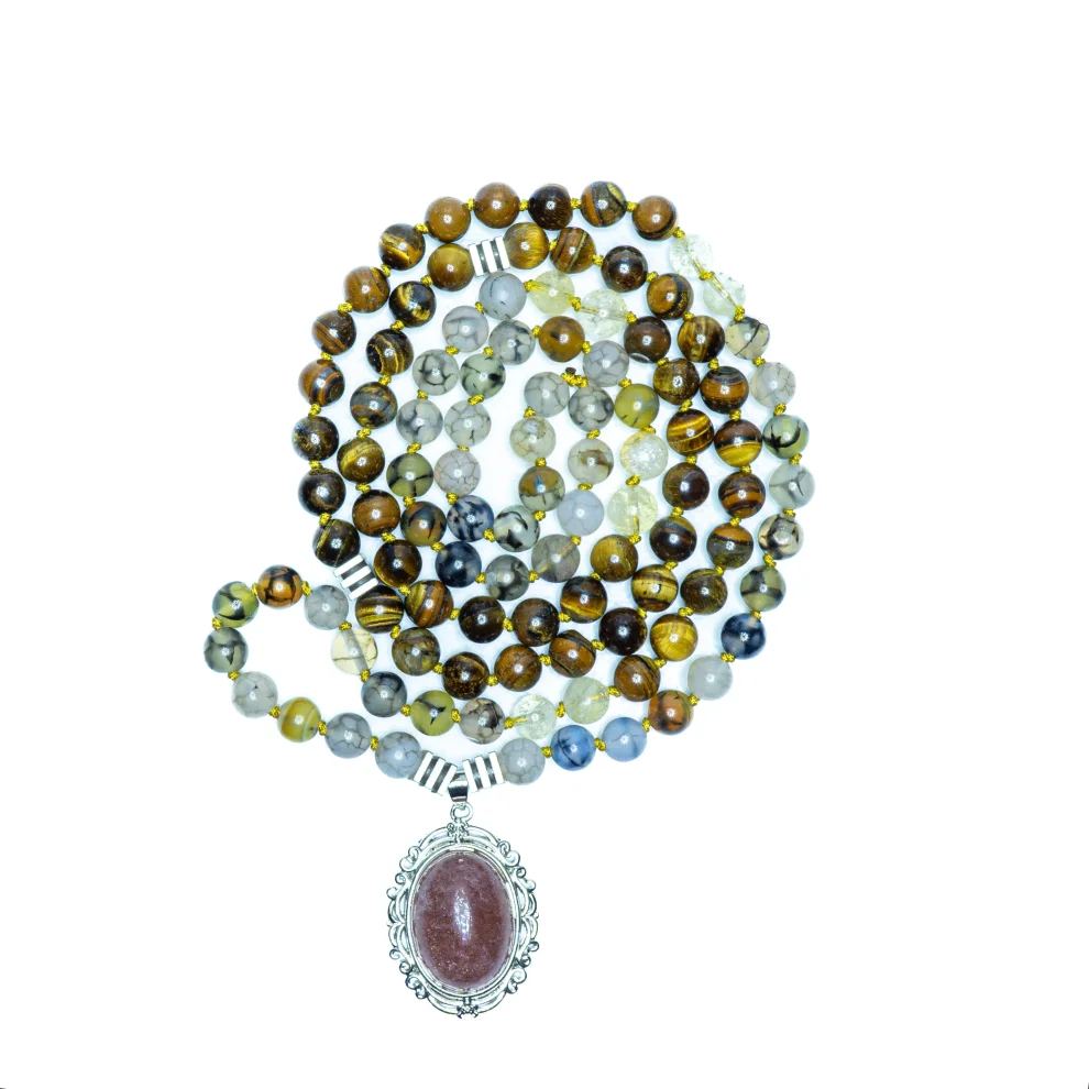 İndafelhayat - Mala Beads Of Integration With Nature 2 Necklace