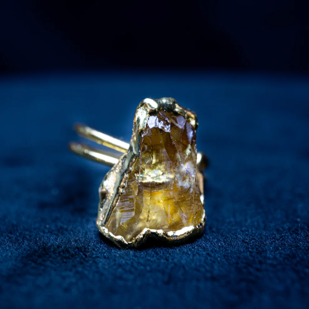 İndafelhayat - Citrine Ring 3