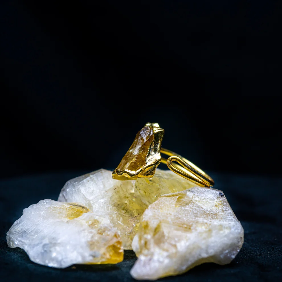 İndafelhayat - Citrine Ring 3