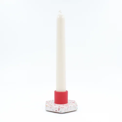 SOLILU - Terrazzo Candlestick