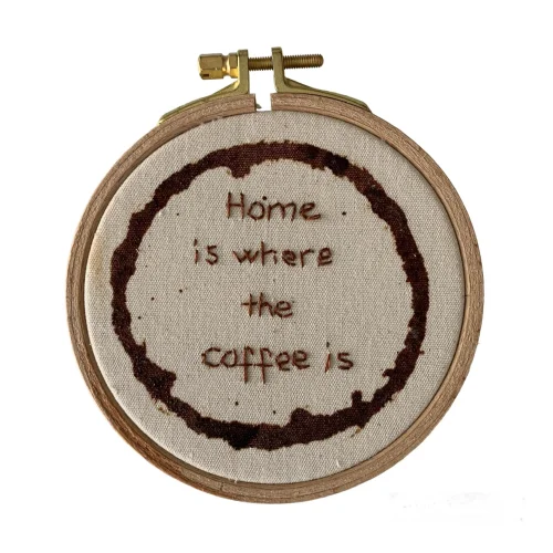 DEAR HOME - Coffee Help Embroideryhoopart