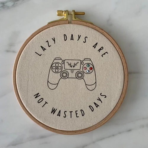 DEAR HOME - Lazy Days Embroideryhoopart