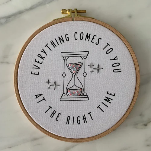 DEAR HOME - Right Time Embroideryhoopart