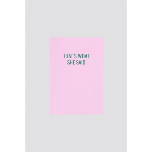 Gentry - Slogan Detailed Soft Colored A5 Notebook | Lined Paper