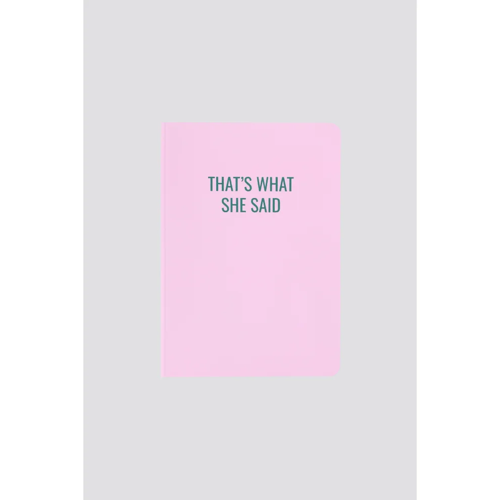 Gentry - Slogan Detailed Soft Colored A5 Notebook | Lined Paper