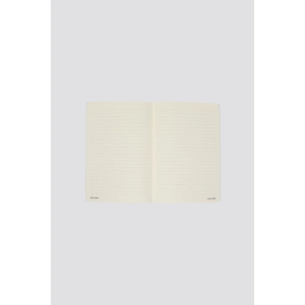 Gentry - Slogan Detailed Soft Colored A5 Notebook | Lined Paper