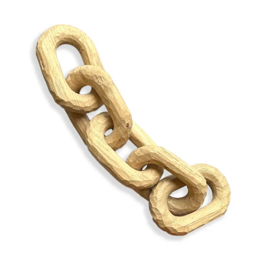 Fin All Design - Wooden Decorative Chain