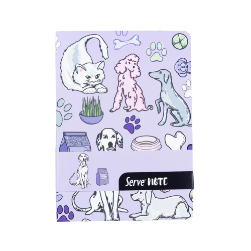 Serve - Ruled Notebook - Nature Theme