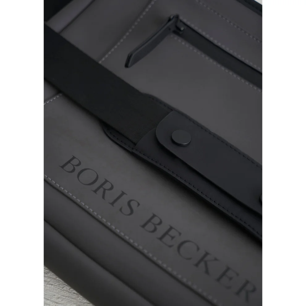 Boris Becker - Deri Detaylı Çanta