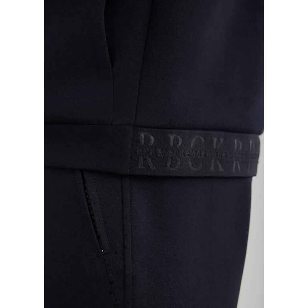 Boris Becker - Logo Embroidered Hooded Sweat