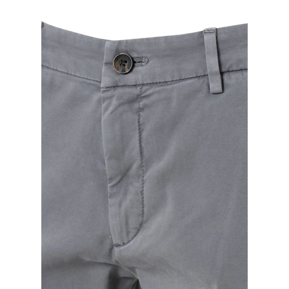 Boris Becker - Cotton Chino Pants 31 Grey | hipicon