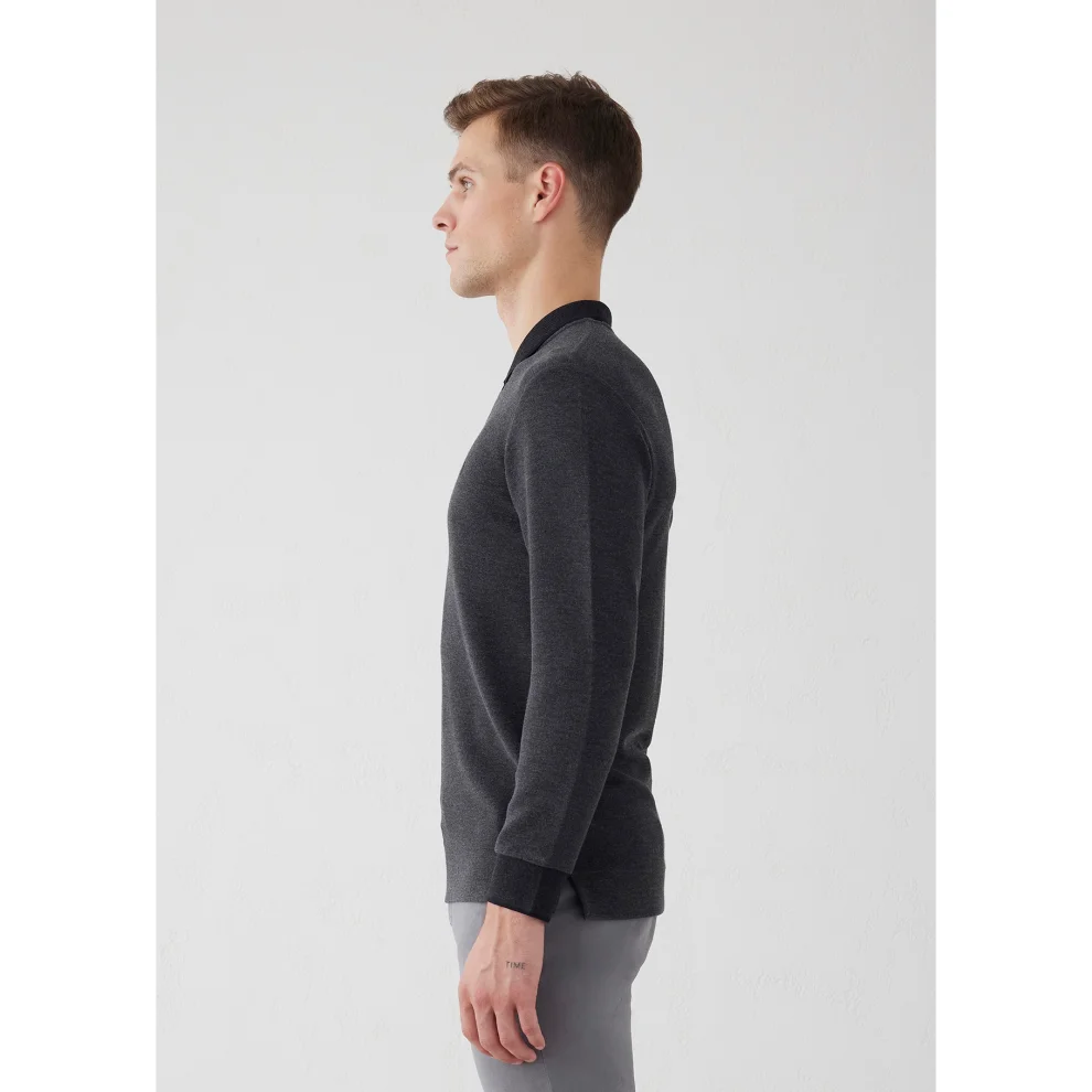 Boris Becker - Knitwear Collar Knitting Sweat