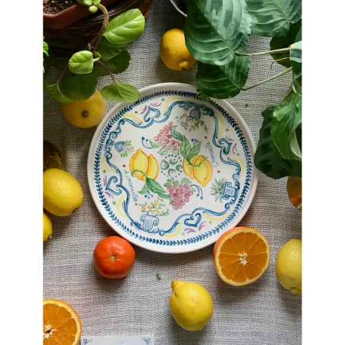 Elea Ceramic - Lemoncello Plate