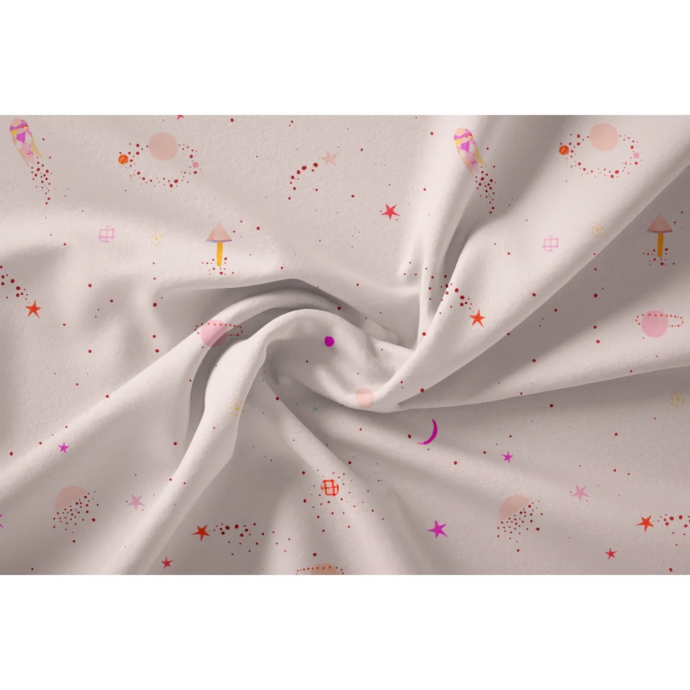 Pop by Gaea - Cosmos Duvet Cover