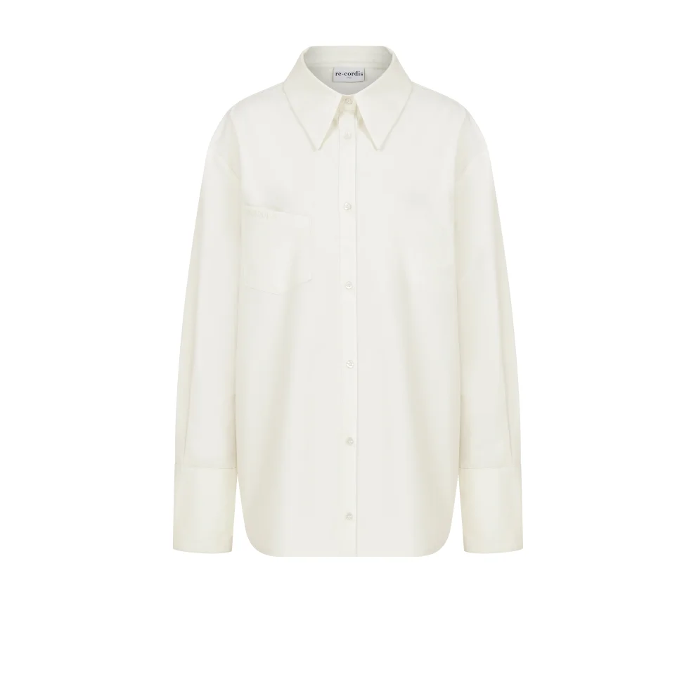 Re-Cordis Paris - Eclat Oversized Button Down Shirt