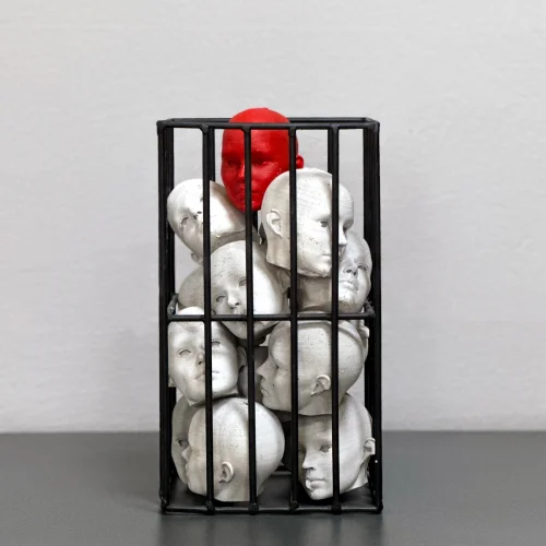Arete Design by Egemen Umut Şen - Human Cage Sculpture