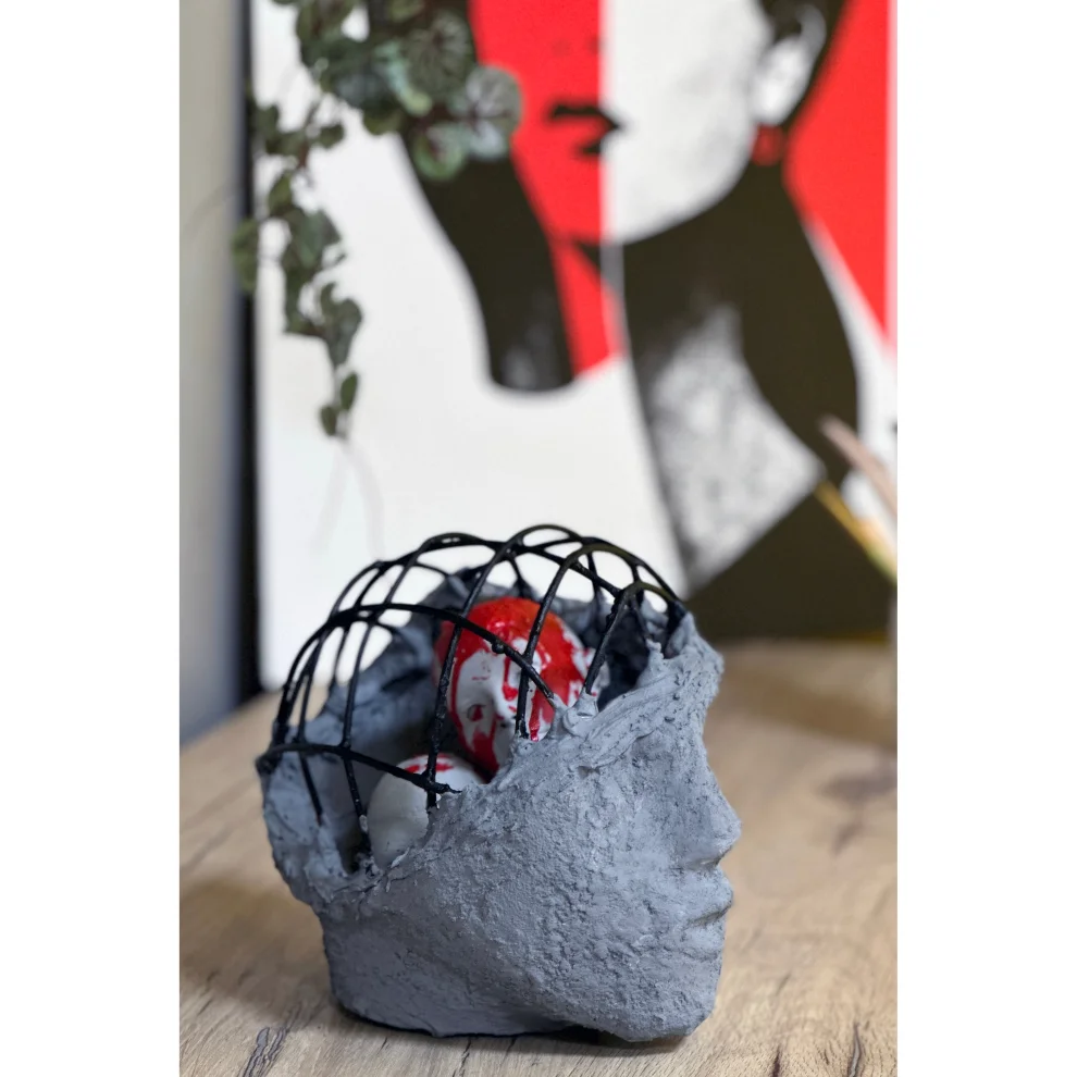 Arete Design by Egemen Umut Şen - Head Cage Sculpture